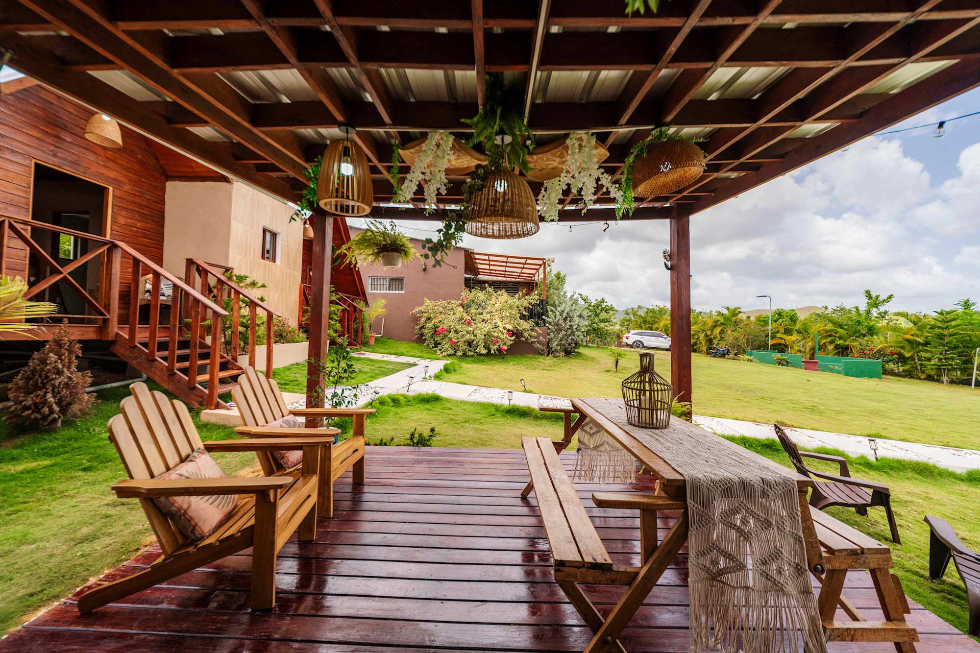 Higüey, vista a la montaña | 1 hab. (3 camas) | Piscina y A/C · foto 17