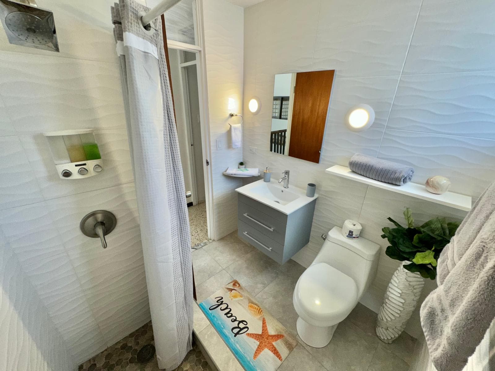 Ensuite bathroom with walk-in shower