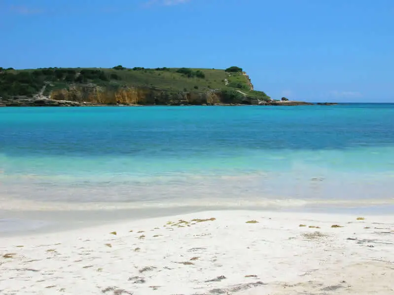 Offering breathtaking views and ample wilderness to explore, complete with clear blue waters and a pristine white sand beach.
